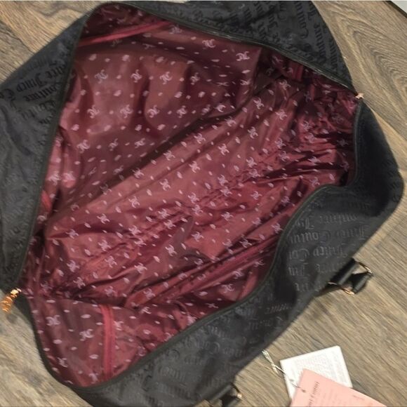 Juicy Couture Signature Logo Rolling Duffel Bag - Picture 6 of 8